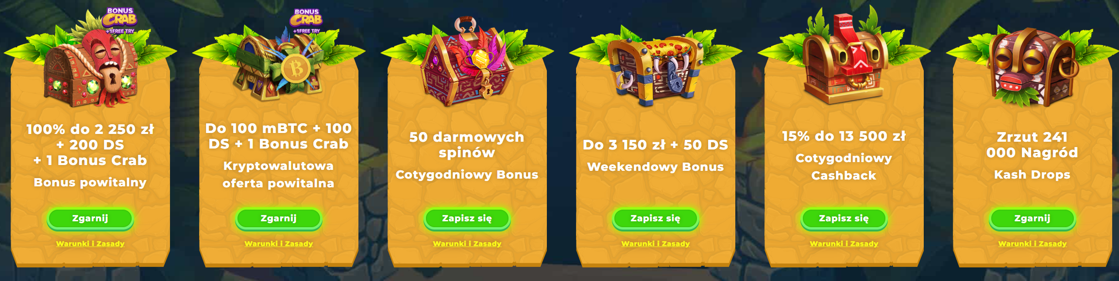 Wizualizacja platformy Wazamba